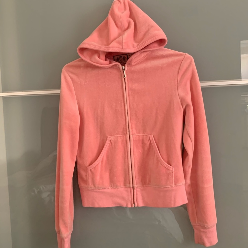 Women's Juicy Couture Graphic Velour Jacket